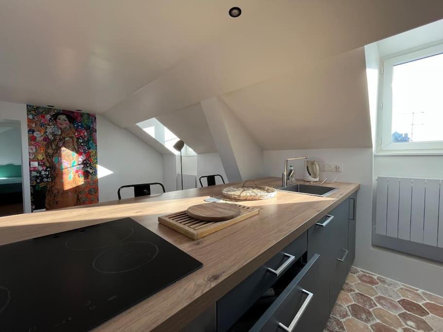 Sur Les Toits De Fontainebleau - Hypercentre Apartment Ngoại thất bức ảnh